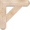 Ekena Millwork Traditional Craftsman Smooth Bracket w/ Offset Brace, Douglas Fir, 7 1/2"W x 28"D x 28"H BKT0806X28X28TRA04SDF - alternate 4